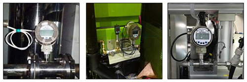 液體用流量計現(xiàn)場安裝使用圖