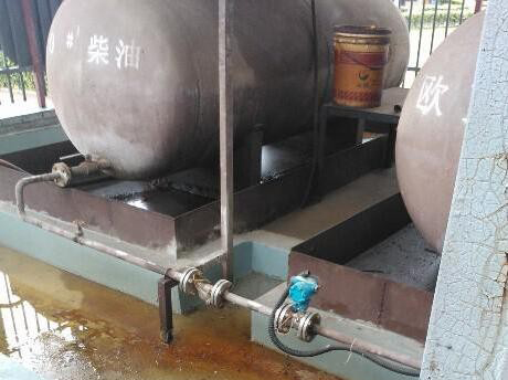 渦輪柴油流量計現(xiàn)場安裝使用圖