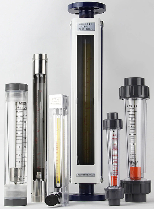 螺紋玻璃轉(zhuǎn)子流量計產(chǎn)品圖